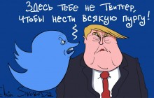 "Нести всякую пургу": художник меткой карикатурой высмеял Трампа (фото)
