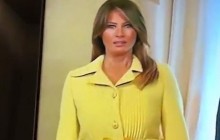 Увага на вираз обличчя: Меланія Трамп не змогла приховати емоцій після рукостискання з Путіним (відео)