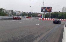У Киеві відкрили рух транспорту на одній з ключових розв’язок, що на перетині проспекту Леся Курбаса