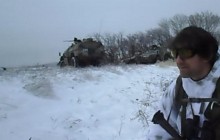 Трофейное видео показывает участие российских боевиков "ЧВК Вагнера" в боях за Дебальцево