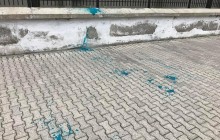 У Львові облили зеленкою блогера, який писав про "громадянську війну" в Україні (фото, відео)