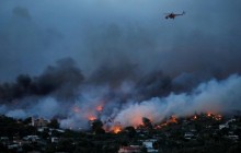 Жертвами лісових пожеж у Греції стали щонайменше 20 осіб, понад 100 постраждалих