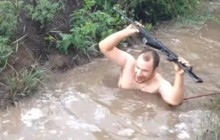 Не тільки у Києві потоп: військова показала затоплені окопи на Донбасі (фото)