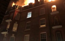 У Лондоні спалахнула елітна багатоповерхівка: близько сотні рятувальників гасили пожежу (фото)