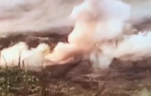 Уничтожение блиндажа террористов на Донбассе попало на видео