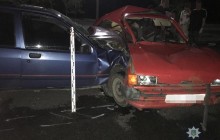 Внаслідок ДТП у Запоріжжі загинули двоє осіб, ще п'ятеро травмовані (фото)
