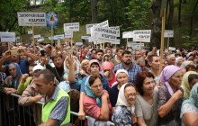Понад 1200 віруючих Запорізької єпархії УПЦ взяли участь у хресній ході на честь 1030-річчя Хрещення Русі