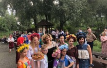 Украинские дизайнеры представили коллекции стилизованного национального костюма на этно-фэшн-шоу «Аристократична Україна»