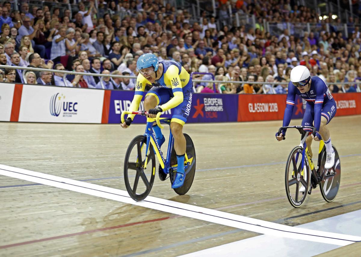 Гладиш завоював золото в сркатче чемпіонату Європи з велоспорт-треку / Reuters