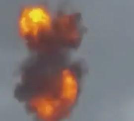 Відповідальність за вибух взяло на себе угруповання «Фланелеві солдати» / скріншот Відповідальність за вибух взяло на себе угруповання «Фланелеві солдати» / скріншот