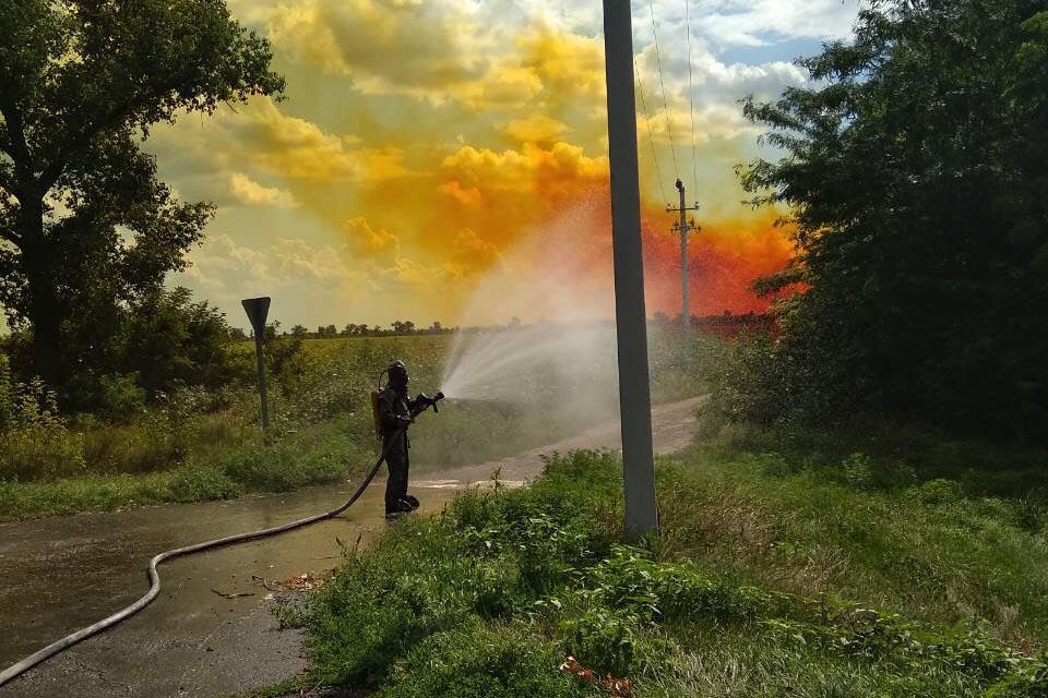 Утечка газа фото