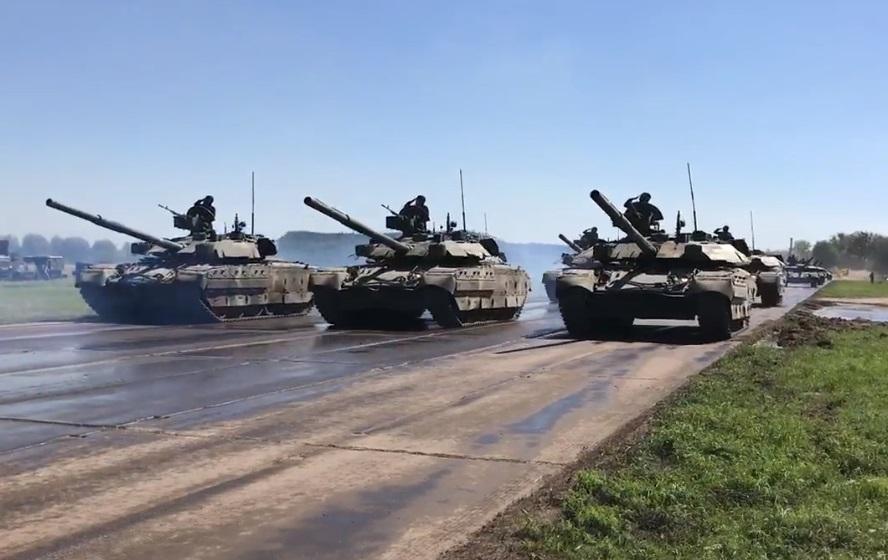 Бірюков показав кадри з репетиції параду до Дня Незалежності / Скріншот Бірюков показав кадри з репетиції параду до Дня Незалежності / Скріншот