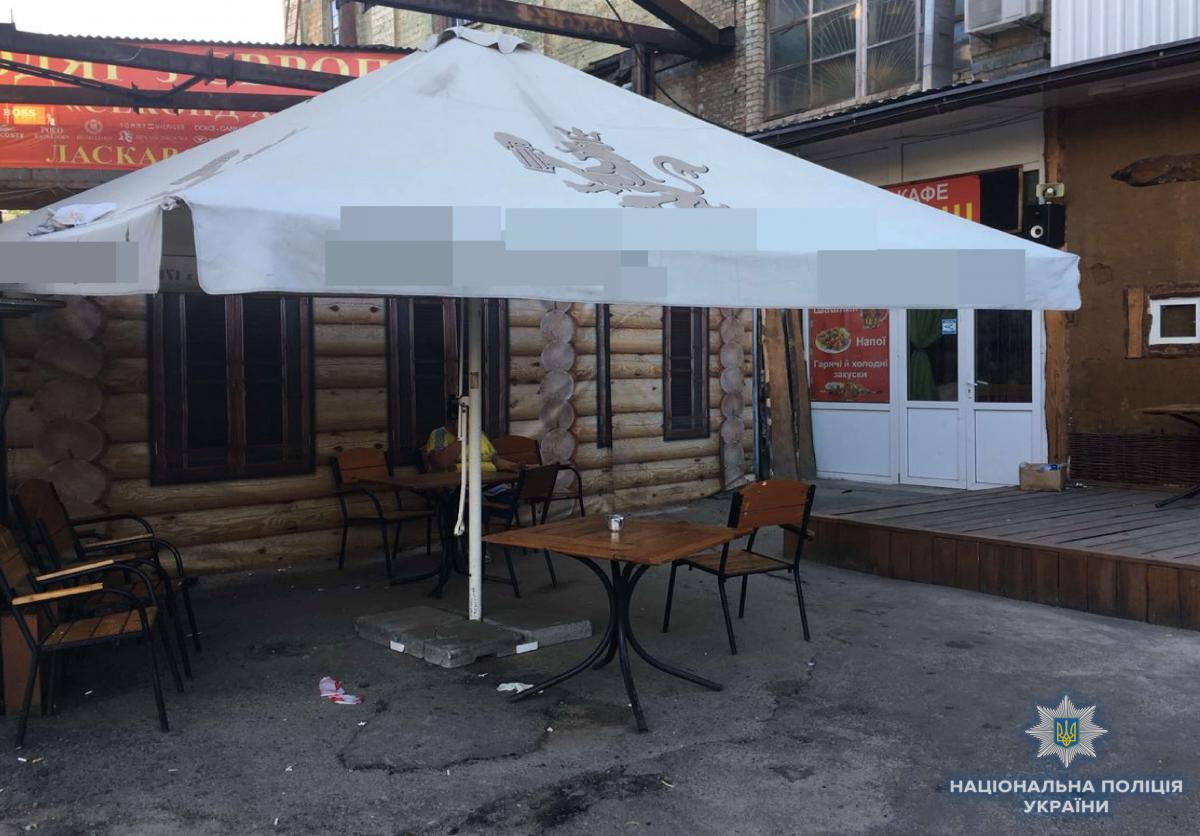 Конфлікт між групою чоловіків стався в кафе біля автовокзалу / фото npu.gov.ua Конфлікт між групою чоловіків стався в кафе біля автовокзалу / фото npu.gov.ua