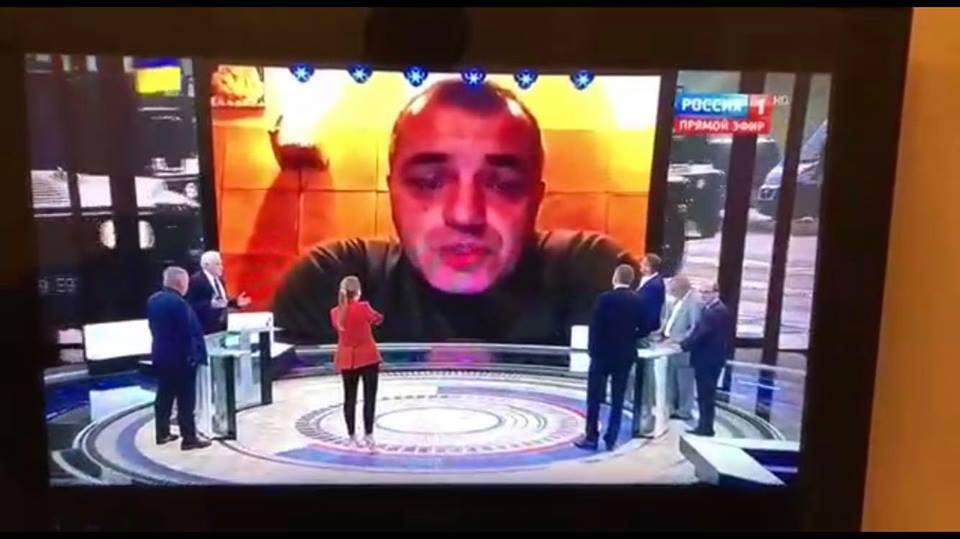 Бірюкова показали на росТБ / фото facebook.com/yuri.biriukov Бірюкова показали на росТБ / фото facebook.com/yuri.biriukov