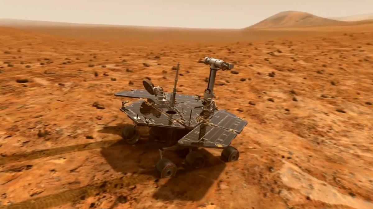 Пыльная буря застала Opportunity в Долине Настойчивости / Фото nasa.gov Пыльная буря застала Opportunity в Долине Настойчивости / Фото nasa.gov