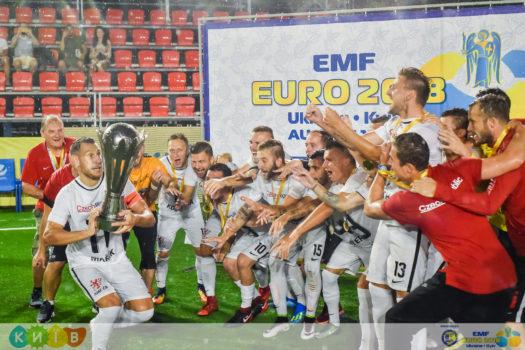 Збірна Чехії виграла чемпіонат Європи в Києві / офіційний сайт турніру Збірна Чехії виграла чемпіонат Європи в Києві / офіційний сайт турніру