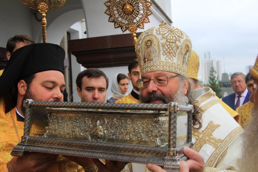 У Храмі на Крові відбулася урочиста зустріч мощей святителя Спиридона / ekaterinburg-eparhia.ru