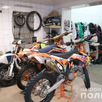 Киберполиция нашла в Украине почти три десятка украденных в Италии мотоциклов (видео)