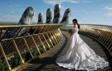 Золотая струна в божьих руках: во Вьетнаме открыли невероятный мост (фоторепортаж)