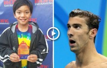 Маленький супермен: 10-річний плавець Кларк Кент побив рекорд олімпійського чемпіона Майкла Фелпса (відео)
