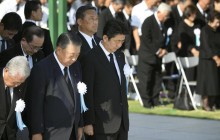 У річницю бомбардування Хіросіми прем'єр Японії заявив про необхідність зустрітися з Кім Чен Ином