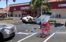 У Каліфорнії літак впав на автостоянку, загинули п'ятеро людей