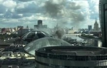 В центре Москвы загорелся торговый центр, посетителей эвакуировали