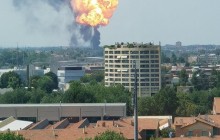 Возле аэропорта итальянского города Болонья произошел грандиозный взрыв (фото, видео)