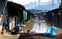 В Китае более 30 тысяч человек пострадали из-за наводнения