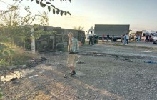 На Днепропетровщине автобус столкнулся с иномаркой: двое погибших, 13 пострадавших (фото, видео)