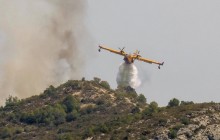 На востоке Испании из-за лесного пожара эвакуировали три тысячи человек