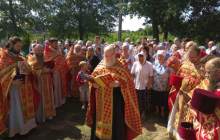 У Переяслав-Хмельницькому відбулася хресна хода і літургія на місці загибелі святого князя Бориса
