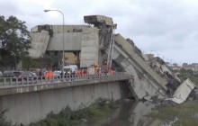 Обрушение моста в Италии: в МИД призывают украинцев в Генуе сообщить о себе родным