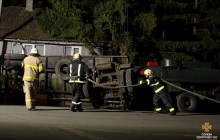 На Тернопільщині перекинулася автоцистерна з дизпаливом (фото)