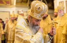 Накануне интронизации Митрополит Онуфрий возглавил всенощное бдение в Киево-Печерской лавре