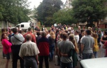У Тернополі противники будівництва котелень на торфі на 40 хвилин перекрили міжнародну трасу (фото, відео)