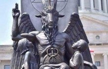 Сатанисты поставили в Арканзасе статую дьявола, требуя религиозной свободы (видео)