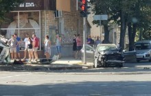 ДТП с машиной патрульных в Сумах: 24-летняя пострадавшая находится в крайне тяжелом состоянии