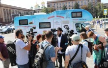 «Синагога на колесах» прибыла в Днепр