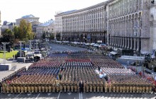 Военные, бронетехника и авиация: на Крещатике состоялась генеральная репетиция парада ко Дню Независимости (фоторепортаж, видео)