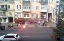 Драка болельщиков «Динамо» и «Аякса» в Киеве: опубликовано видео