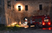 Пожежа на Рівненщині ледь не зруйнувала Клеванський замок 15 століття (відео)