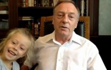С бывшим украинским министром произошел курьез в прямом эфире: в кадр "ворвалась" внучка (видео)