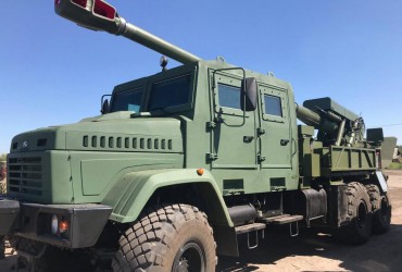 Украинская САУ Богдана будет прикрывать западные танки на фронте: подробности
