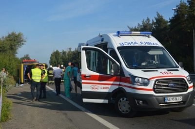 Фото ДТП под Днепром 20 августа 2018