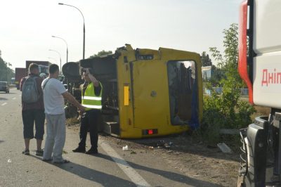 Фото ДТП под Днепром 20 августа 2018