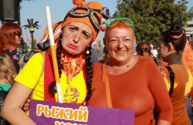 В Одесі відбувся фестиваль рудоволосих (фото, відео)