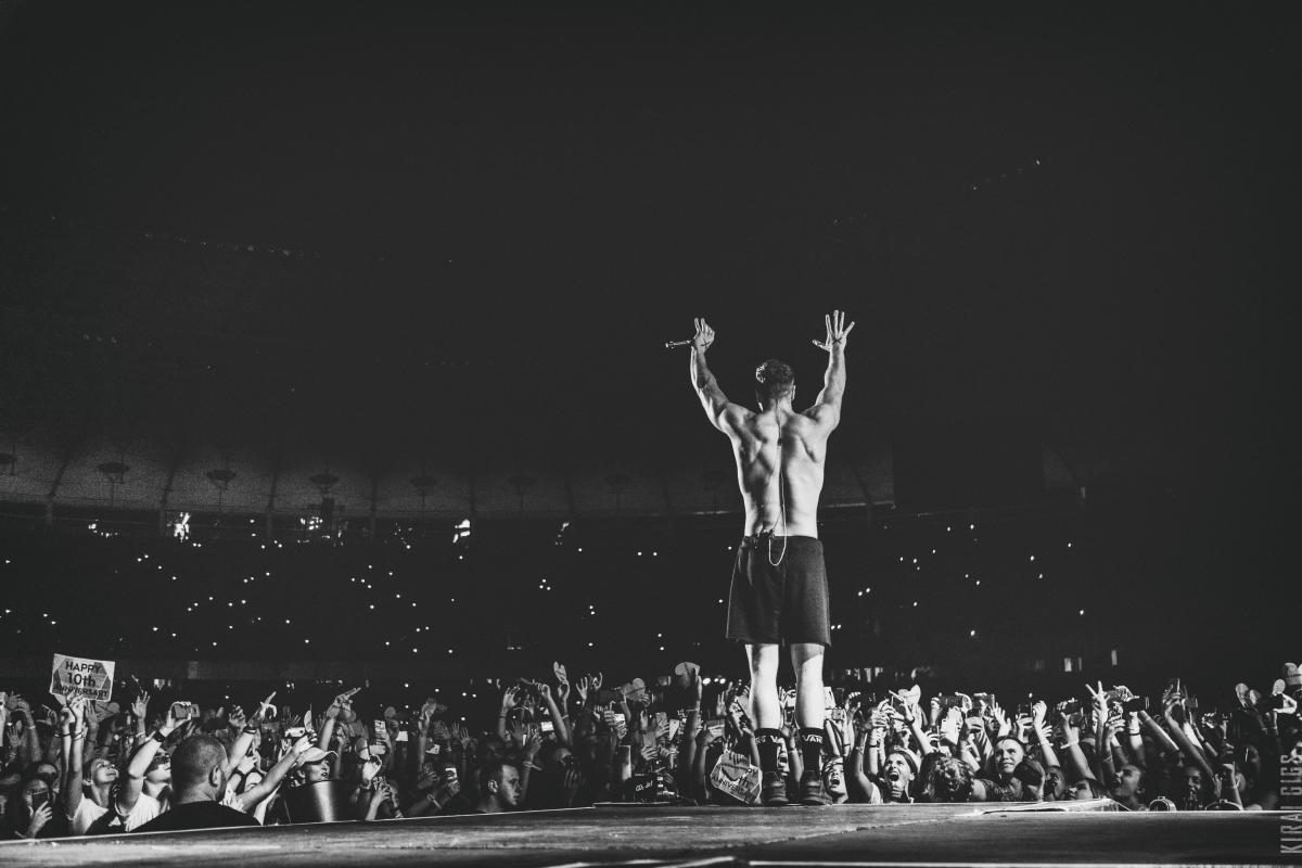 Концерт гурту Imagine Dragons в Києві, 2018 рік / Фото: Юрій Грязнов