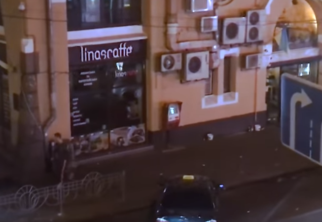 Бійка сталася на Бессарабці / Скріншот