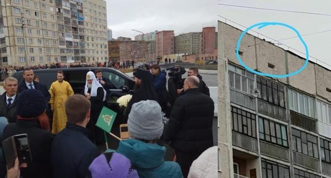 На найближчому будинку був помічений снайпер Федеральної служби охорони На найближчому будинку був помічений снайпер Федеральної служби охорони